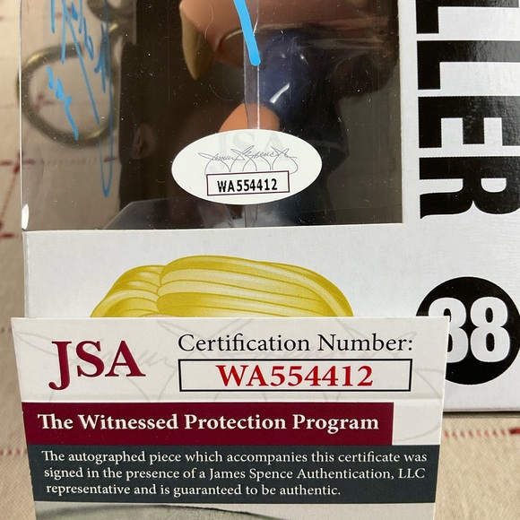 JSA Witnessed Charlie Hunnam Signed Funko Pop! Jax Teller #88 Sons Of Anarchy - Picture 6 of 12